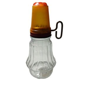 Vintage Federal Tool Nut Chopper Food Grater‎ With Measuring Cup Glass USA